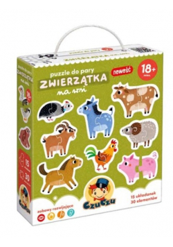 CzuCzu Puzzle do pary Zwierzątka na wsi