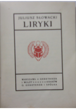 Liryki wybór 1913 r.