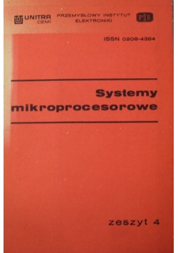 Systemy mikroprocesorowe Zeszyt 4