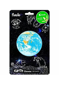 Naklejka fluorescencyjna Ziemia Fiorello 9cm GR-GW01