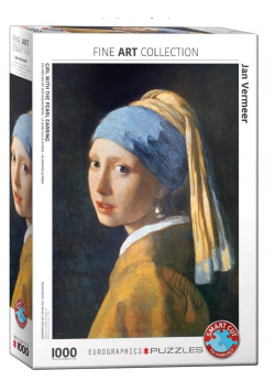 Puzzle 1000 Dziewczyna z perłą, Jan Vermeer