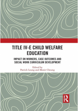 Title IV-E Child Welfare Education