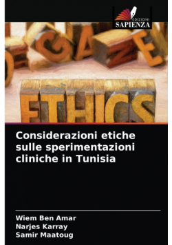 Considerazioni etiche sulle sperimentazioni cliniche in Tunisia