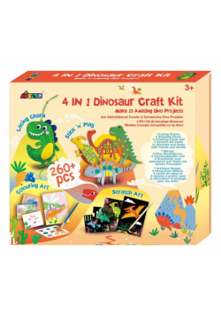 Zestaw do robienia Dinozaurów 4w1