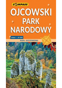 Mapa kieszonkowa - Ojcowski Park Narodowy 1:20 000