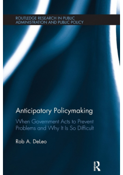 Anticipatory Policymaking