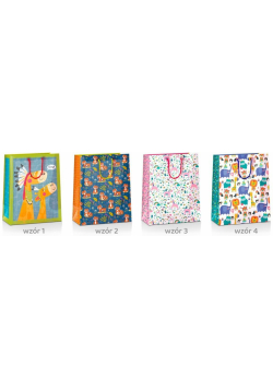 Torba prezentowa Kids 45x33x10cm MIX