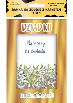 Ramka B6 Dziadek Las pionowa