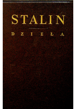 Stalin dzieła tom 3