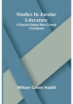 Studies in jocular literature
