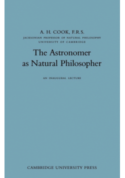 The Astronomer as Natural Philosopher