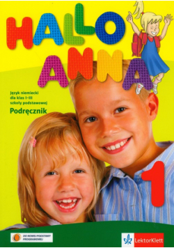 Hallo Anna 1 Podręcznik z płytą CD Szkoła podstawowa
