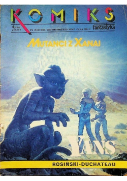Komiks Nr 4 Mutanci z Xanai