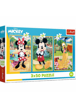34881 "3x50 - Myszki na wakacjach" / Disney Mickey Mouse and Friends FSC Mix 70%