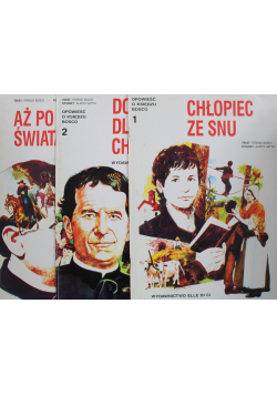 Opowieść o księdzu Bosco 3 tomy