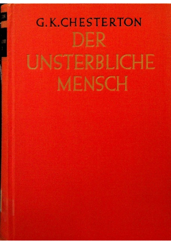 Der unsterbliche Mensch 1930 r.