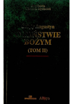 O Państwie Bożym Tom II