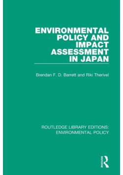 Environmental Policy and Impact Assessment in Japan