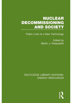 Nuclear Decommissioning and Society