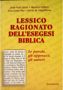 Lessico Ragionato Dell'esegesi Biblica