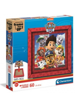 Puzzle 60 Frame Me Up Paw Patrol