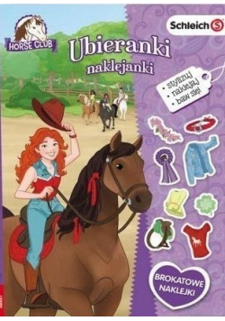 Horse Club Ubieranki naklejanki