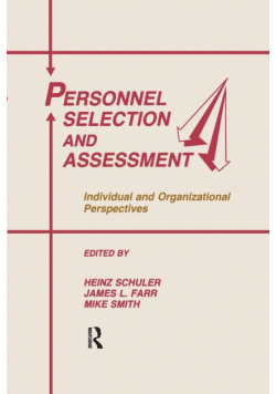 Personnel Selection and Assessment