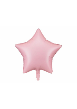 Balon foliowy Gwiazdka 48cm różowy