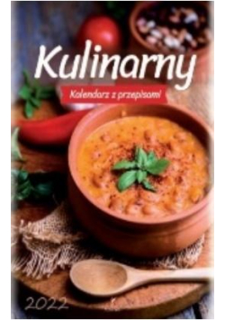 Kalendarz 2022 Ścienny Kulinarny z przepisami