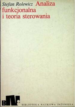 Analiza funkcjonalna i teoria sterowania
