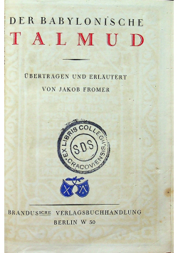 The Babylonische Talmud