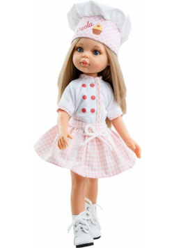 Cudowna hiszpańska lalka Carla Pastelera 32cm