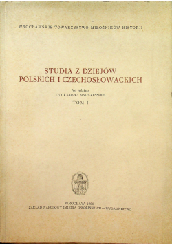 Studia z dziejów polskich i czechosłowackich