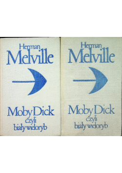 Moby Dick  czyli biały wieloryb 2tomy