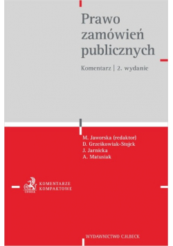 Prawo zamówień publicznych. Komentarz