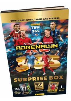 Panini Fifa 365 Adrenalyn XL 2025 Surprise Box kalendarz adwentowy
