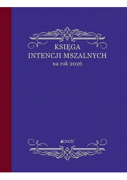 Księga intencji mszalnych na rok 2026 A5