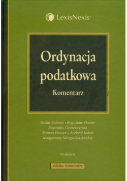 Ordynacja podatkowa Komentarz