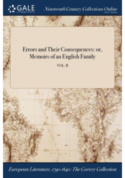 Errors and Their Consequences