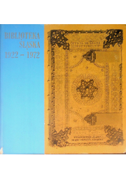Biblioteka Śląska 1922-1972