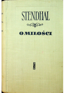 Stendhal O miłości
