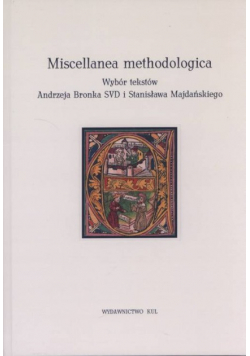 Miscellanea methodologica