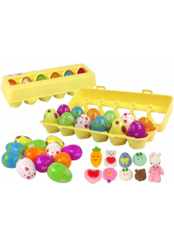 Jajka Wielkanocne Squishy 12szt
