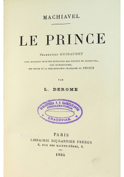 Le prince 1884r