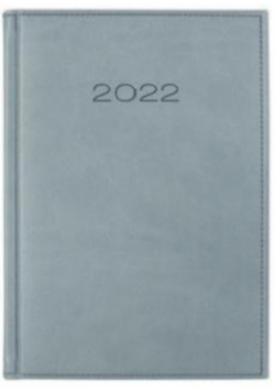 Kalendarz 2022 Dzienny A5 Vivella Szary 21D-08
