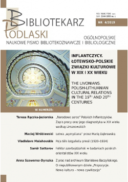 Bibliotekarz podlaski Nr 4 / 19