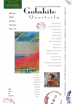 Gobshite Quarterly #33/34, Winter/Spring 2019