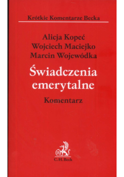 Świadczenia emerytalne Komentarze