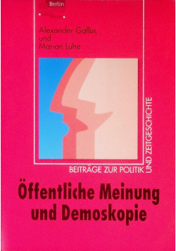 Öffentliche Meinung und Demoskopie