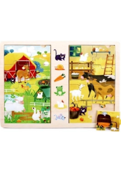 Puzzle & Gra drewniane Na Wsi